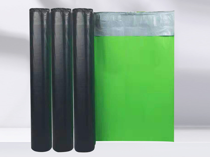 快速反应粘强力交叉膜自粘防水卷材